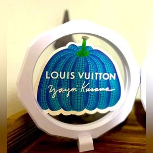 3 -Yayio Kusama Limited Louis Vuitton 2 Sticker and 1 Tag Set
